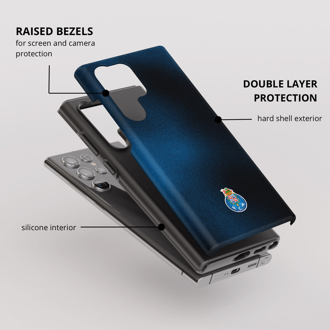 Capa Samsung Galaxy FC Porto Midnight Blue oficial FCP — InstaCase Portugal