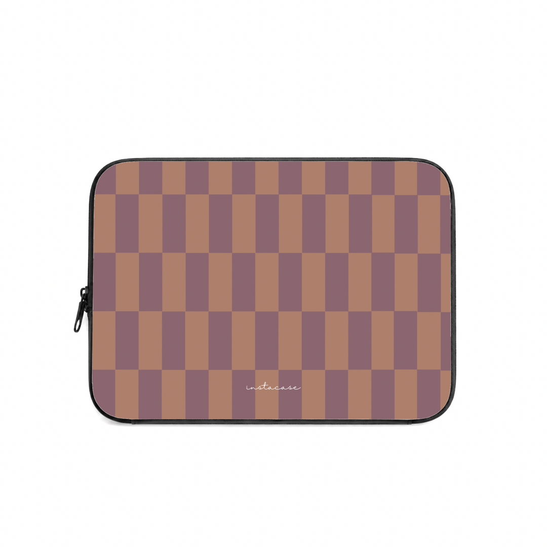 Bolsa Computador Maple Tile InstaCase — Saffiano Leather Design Exclusivo