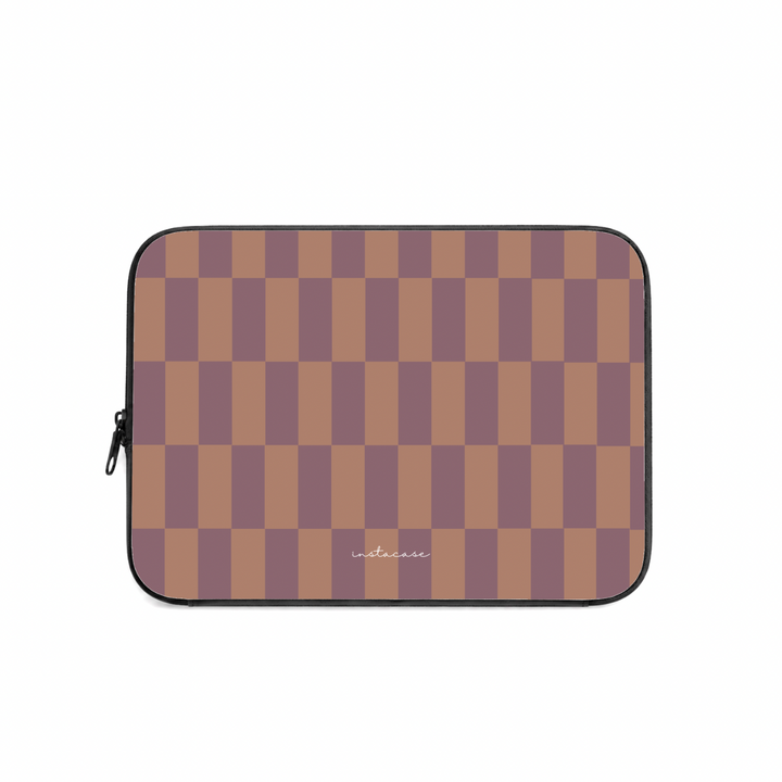 Bolsa Computador Maple Tile InstaCase — Saffiano Leather Design Exclusivo