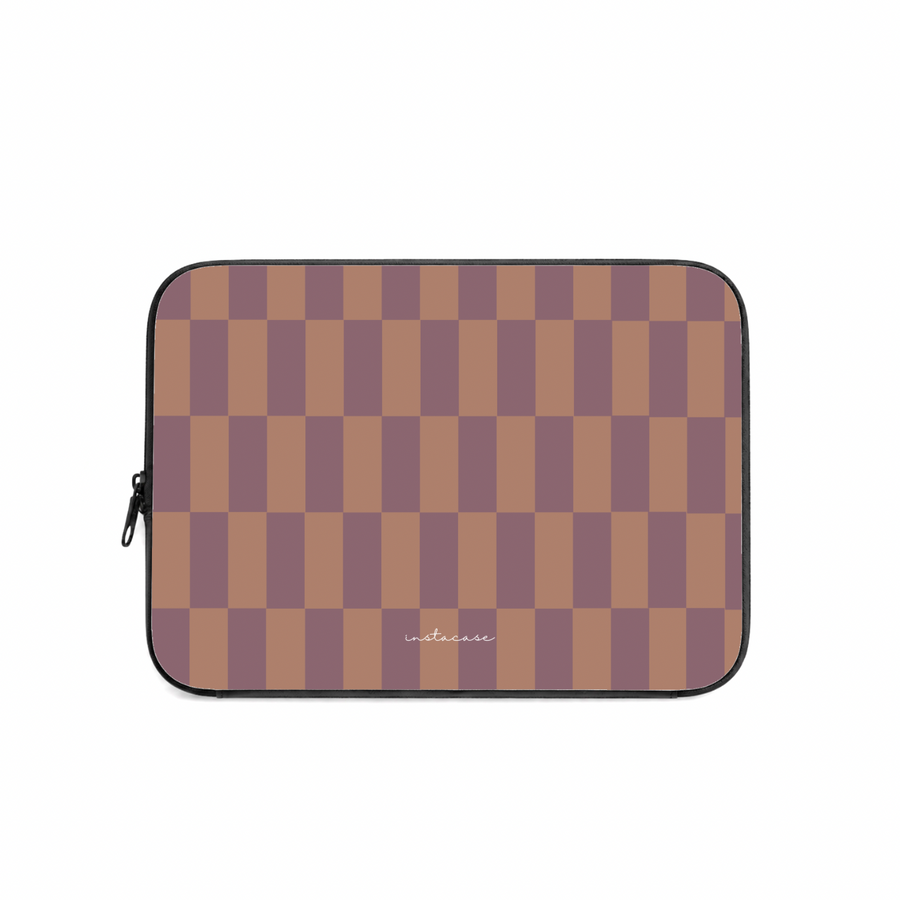 Bolsa Computador Maple Tile InstaCase — Saffiano Leather Design Exclusivo