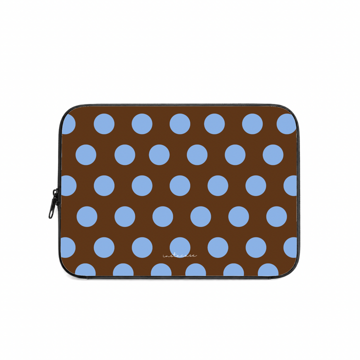 Bolsa Computador Mocha Sky InstaCase — Saffiano Leather Design Exclusivo
