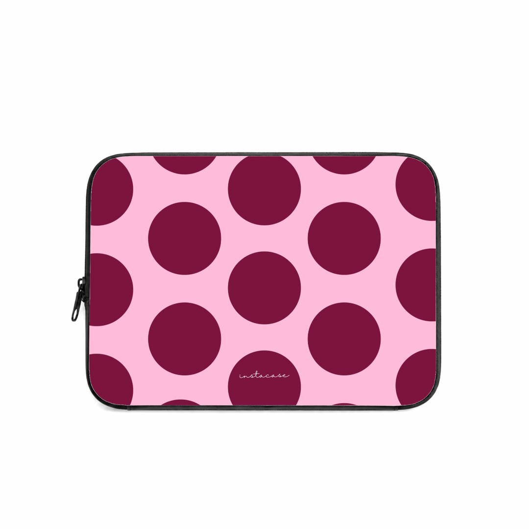 Bolsa Computador Rose Velvet InstaCase — Saffiano Leather Design Exclusivo