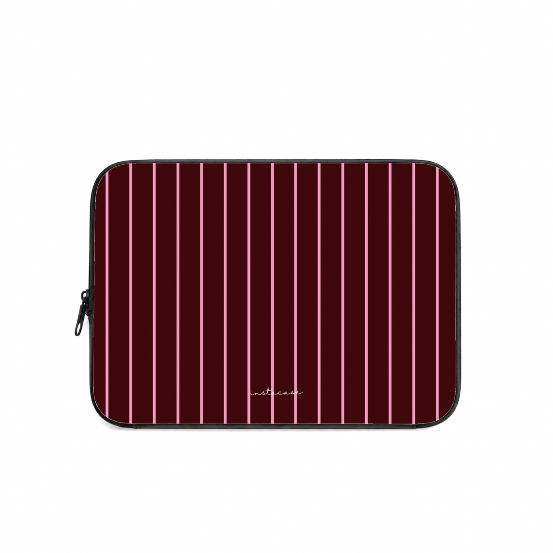 Bolsa Computador Crimson InstaCase — Saffiano Leather Design Exclusivo