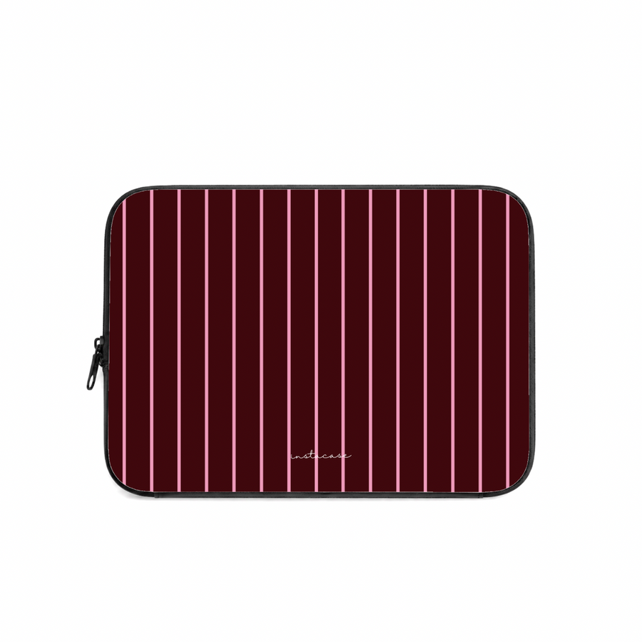 Bolsa Computador Crimson InstaCase — Saffiano Leather Design Exclusivo