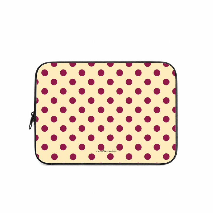 Bolsa Computador Vanilla Berry  InstaCase — Saffiano Leather Design Exclusivo