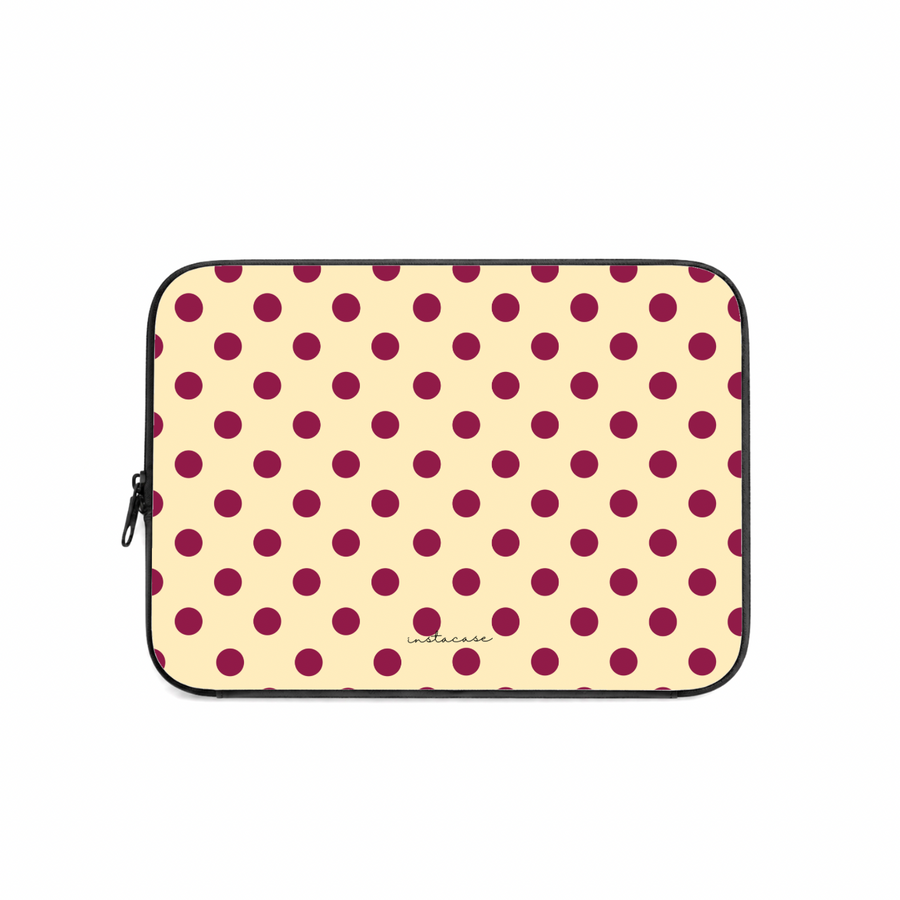 Bolsa Computador Vanilla Berry  InstaCase — Saffiano Leather Design Exclusivo