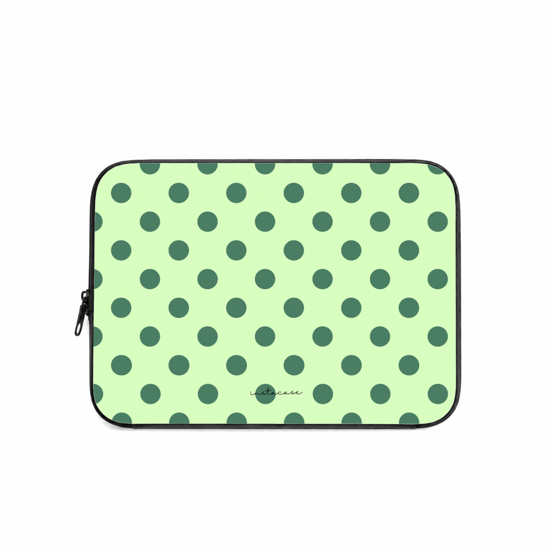 Bolsa Computador Mint Chic  InstaCase — Saffiano Leather Design Exclusivo
