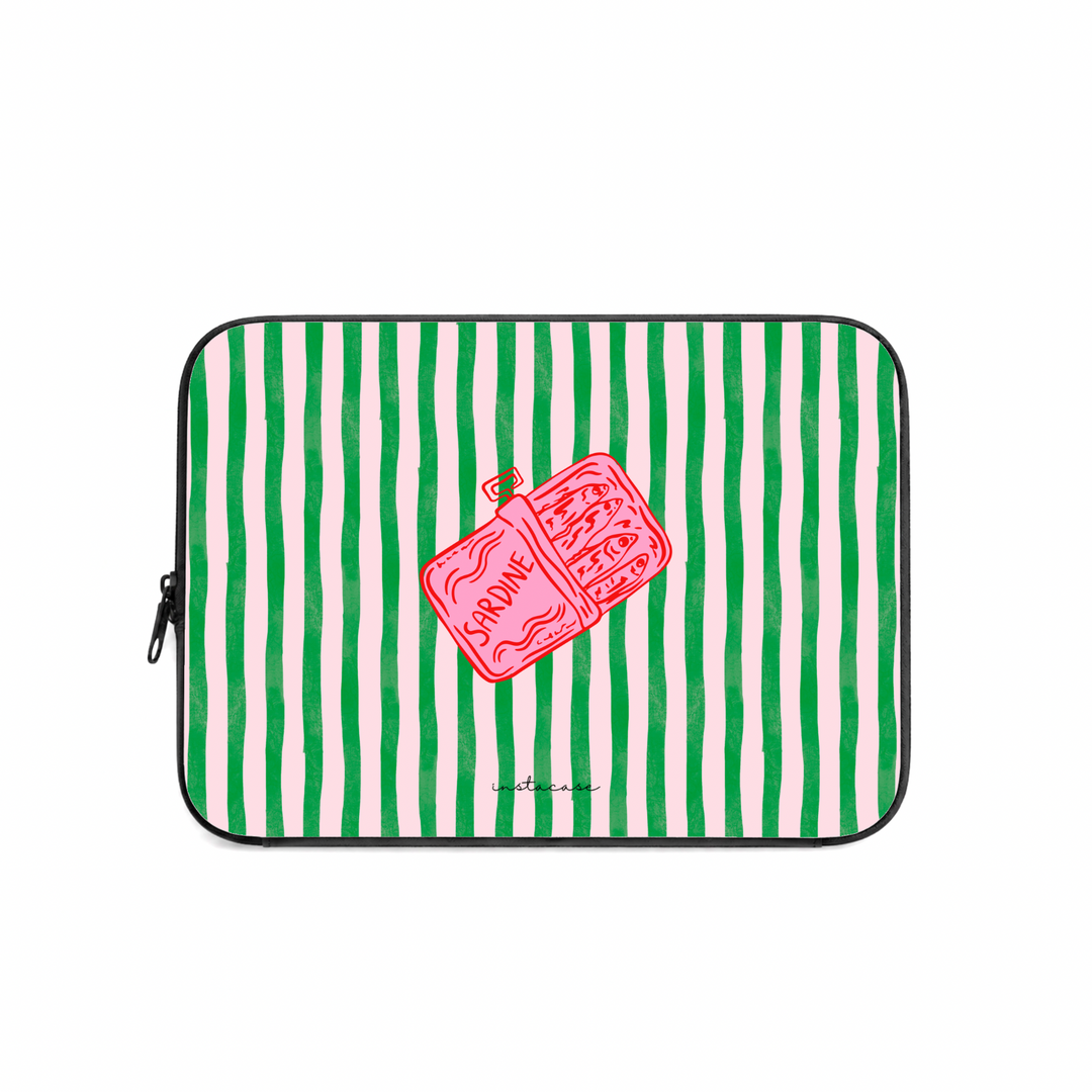 Bolsa Computador Sardine Pop InstaCase — Saffiano Leather Design Exclusivo