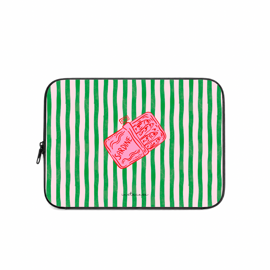 Bolsa Computador Sardine Pop InstaCase — Saffiano Leather Design Exclusivo