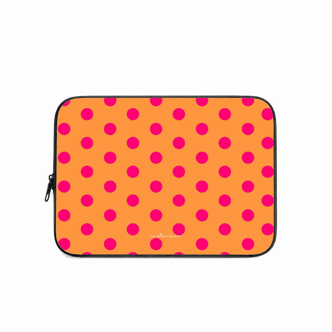Bolsa Computador Tangerine InstaCase — Saffiano Leather Design Exclusivo