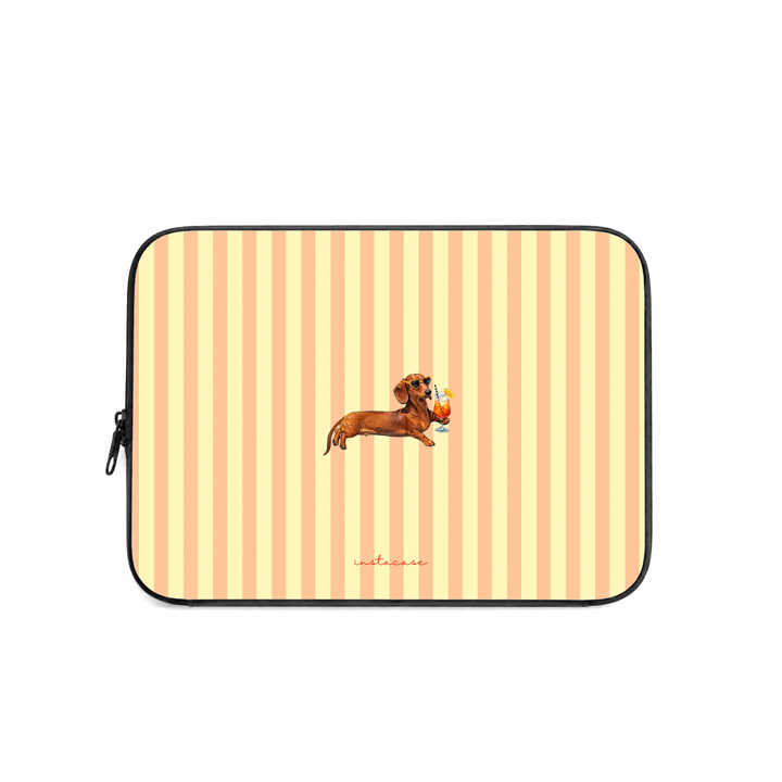 Bolsa Computador Spritz Sausage InstaCase — Saffiano Leather Design Exclusivo