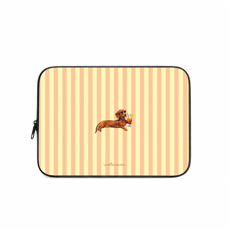Bolsa Computador Spritz Sausage InstaCase — Saffiano Leather Design Exclusivo