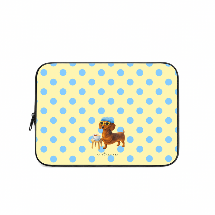 Bolsa Computador Spill the Tea InstaCase — Saffiano Leather Design Exclusivo