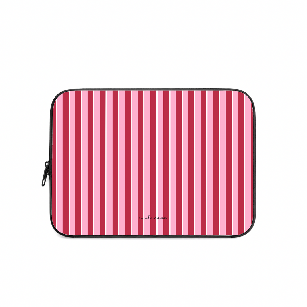 Bolsa Computador Rosé Glam InstaCase — Saffiano Leather Design Exclusivo