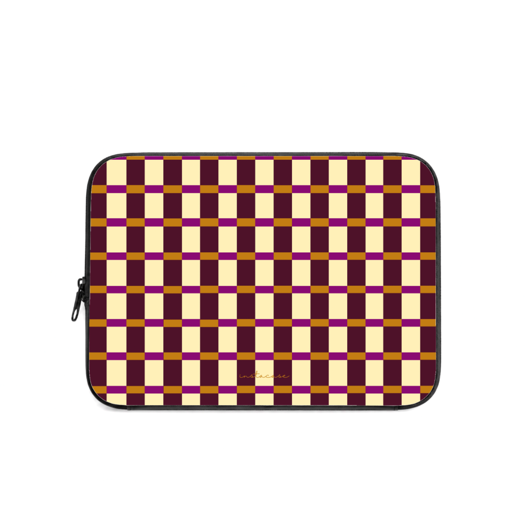 Funda para ordenador Chessy InstaCase — Diseño exclusivo en piel Saffiano