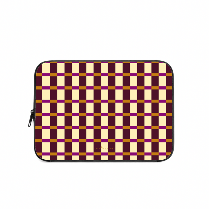 Funda para ordenador Chessy InstaCase — Diseño exclusivo en piel Saffiano
