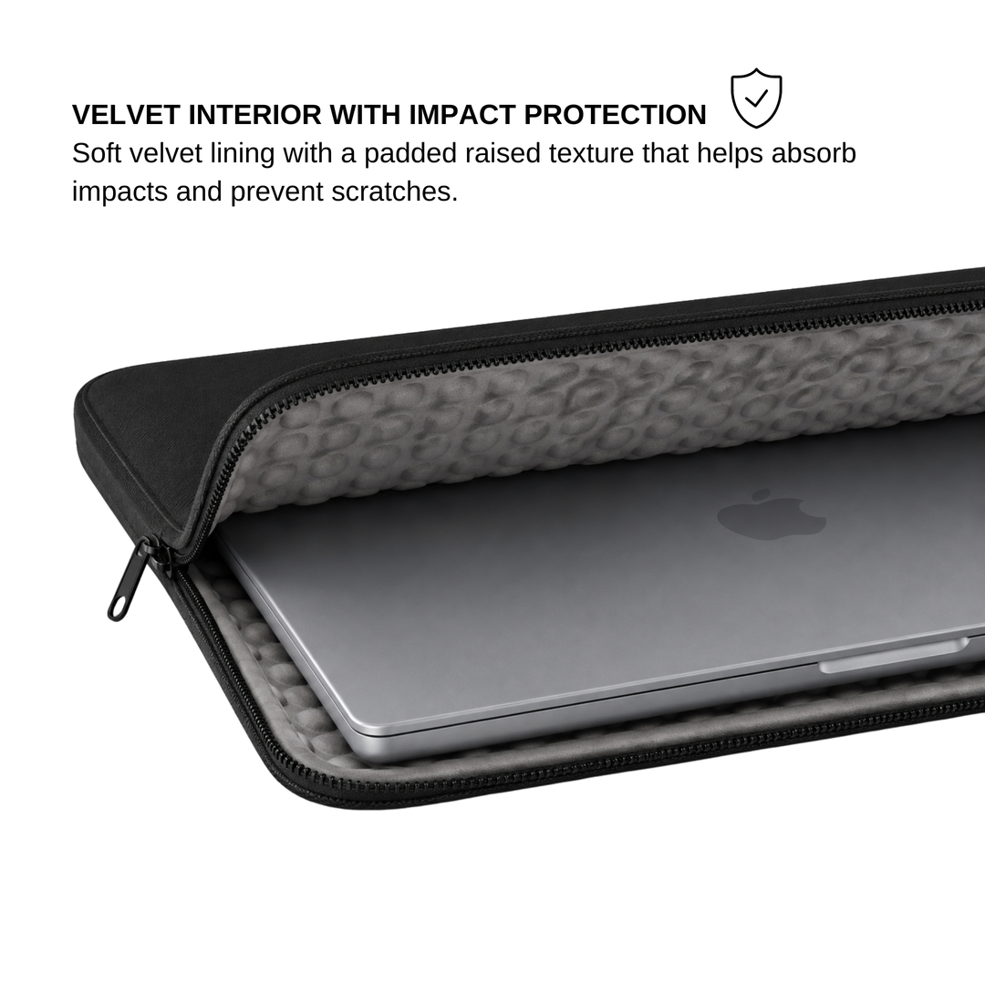 Bolsa Computador InstaCase Interior Velvet Protecção Impacto 14 16 polegadas