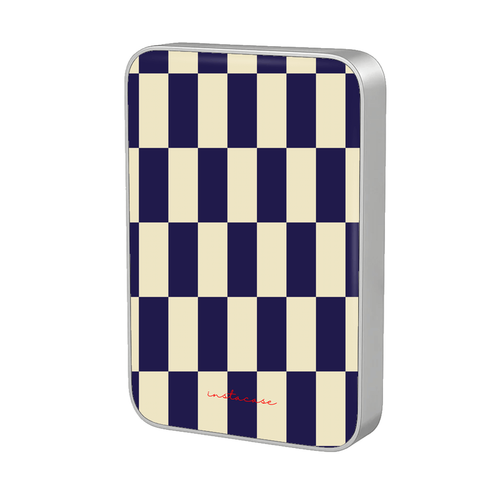 Power Bank Magnética Ocean Tile Prata MagSafe — InstaCase Portugal