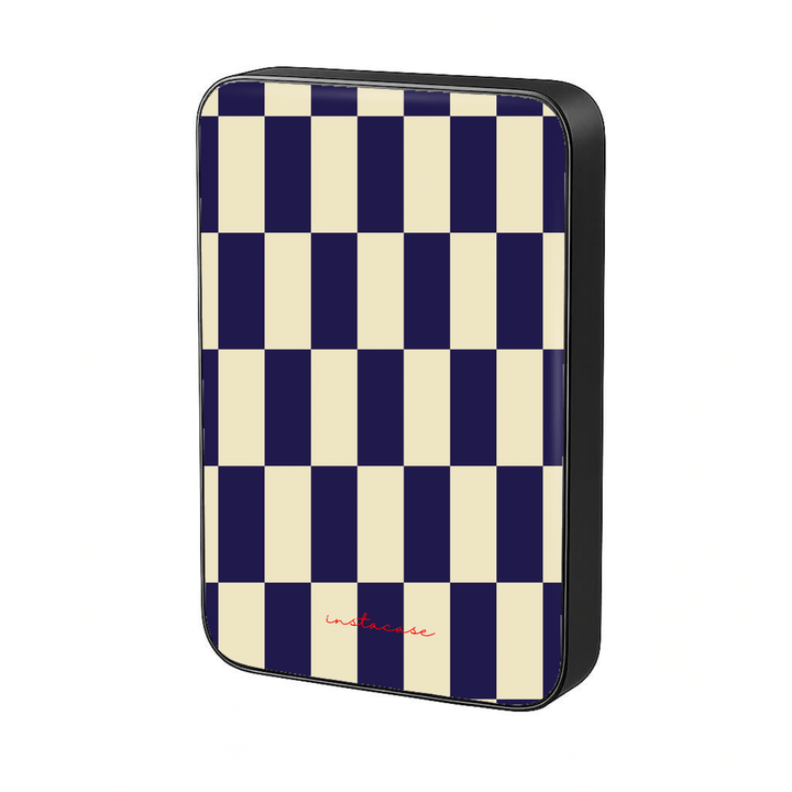 Power Bank Magnética Ocean Tile Preta MagSafe — InstaCase Portugal