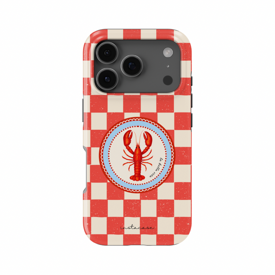 Capa iPhone Ocean Plate Premium Glossy — InstaCase Portugal