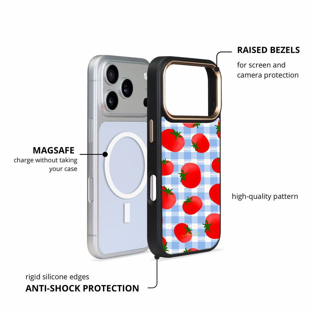 Capa iPhone Pomodoro Picnic Prestige Glossy — InstaCase Portugal