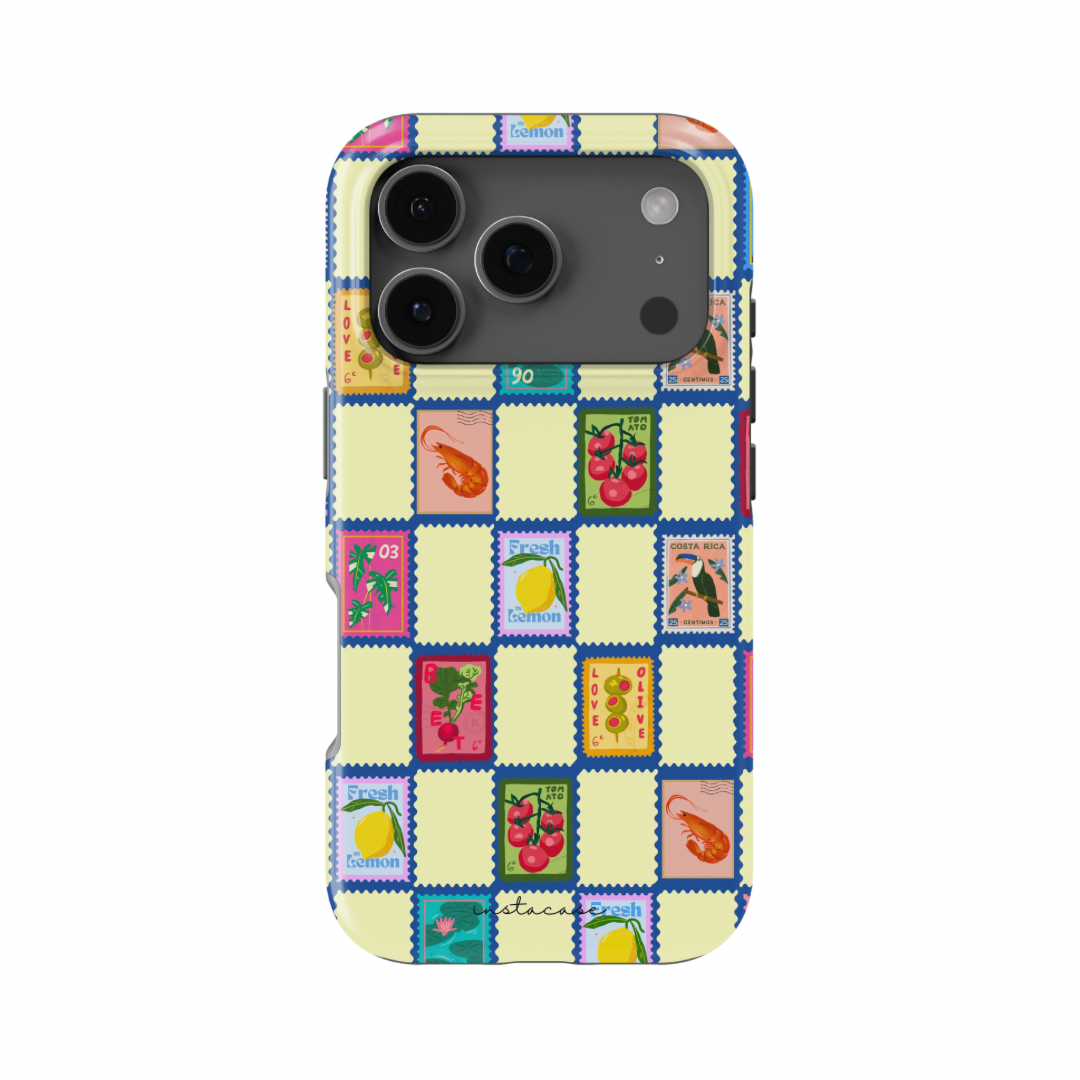 Capa iPhone Postcard Premium Glossy — InstaCase Portugal