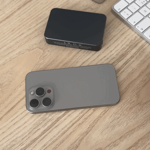 MagSafe Magnetic Power Bank - Silver — InstaCase Portugal