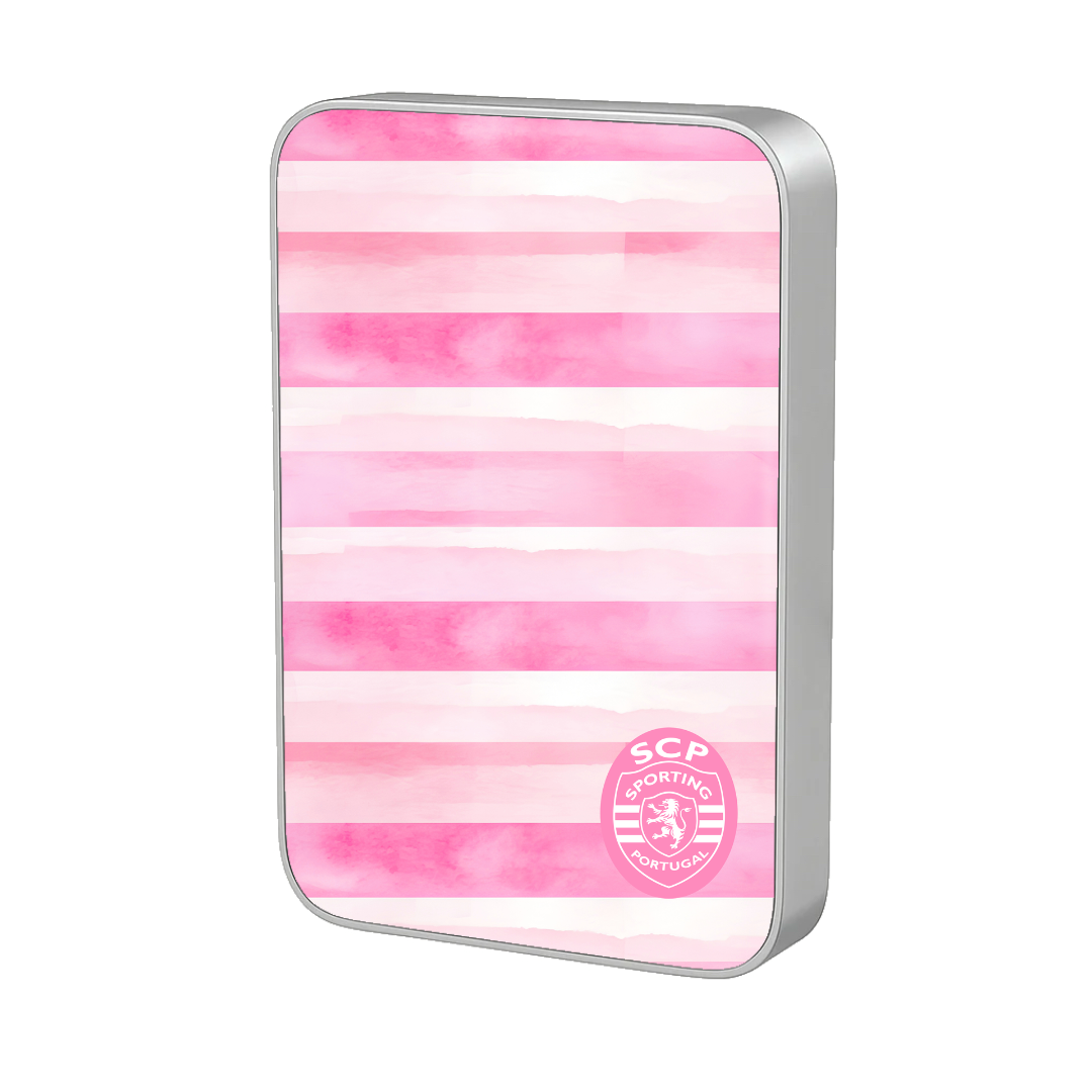 Power Bank Magnética Sporting - Rosa