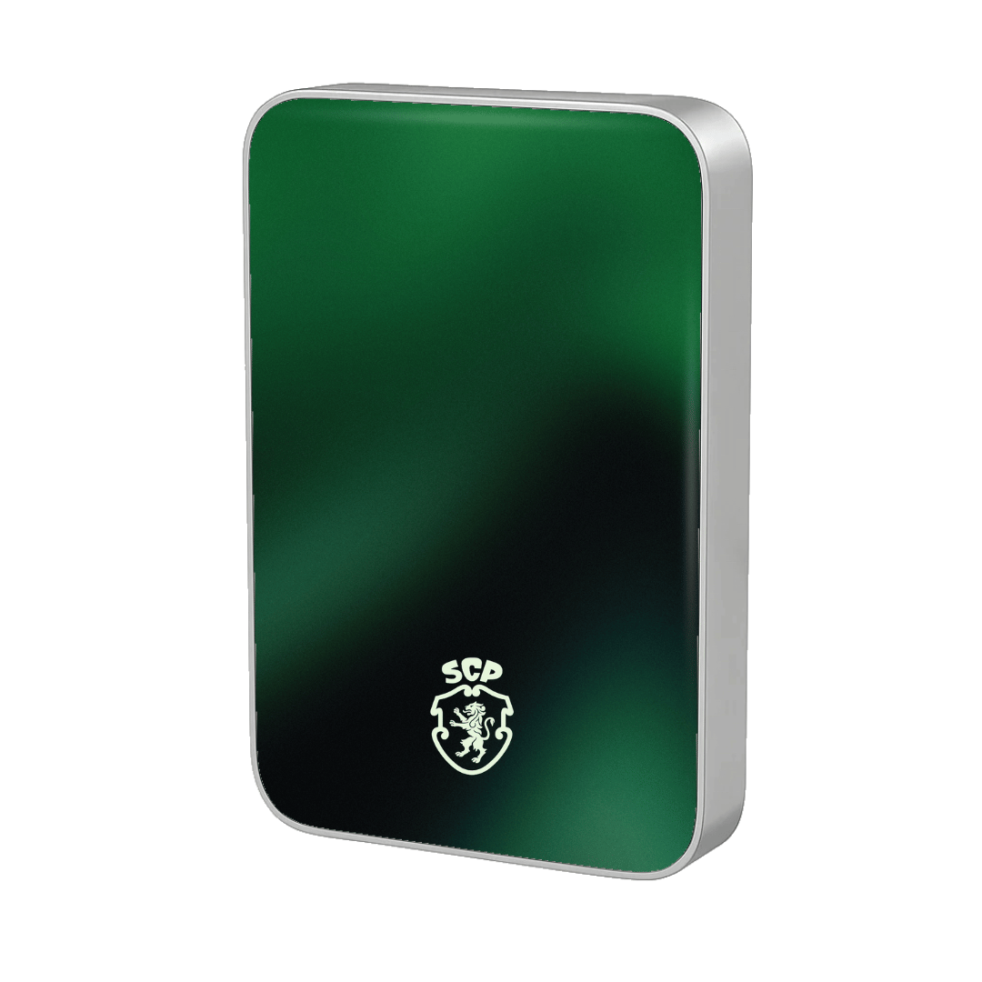 Sporting CP Christmas Kit Silver MagSafe Power Bank — InstaCase Portugal