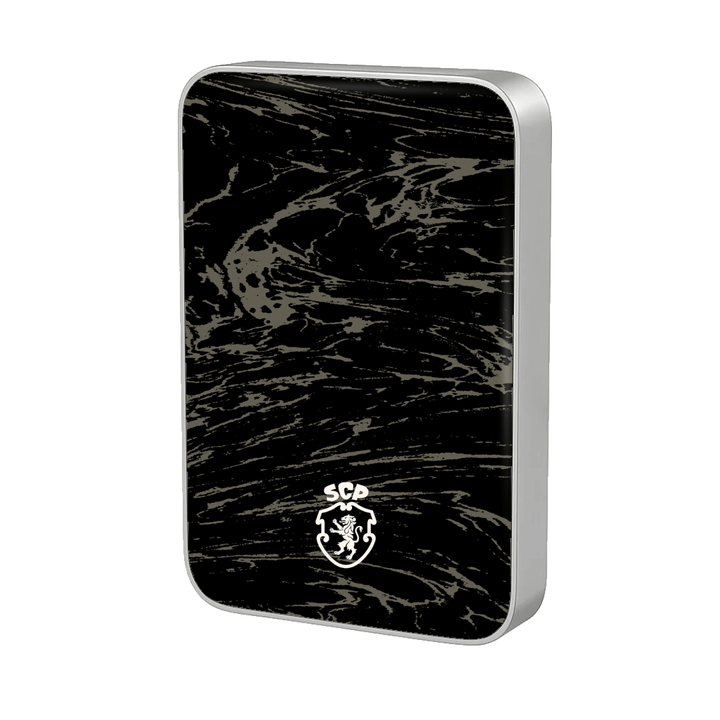 Sporting CP Away Silver MagSafe Power Bank — InstaCase Portugal