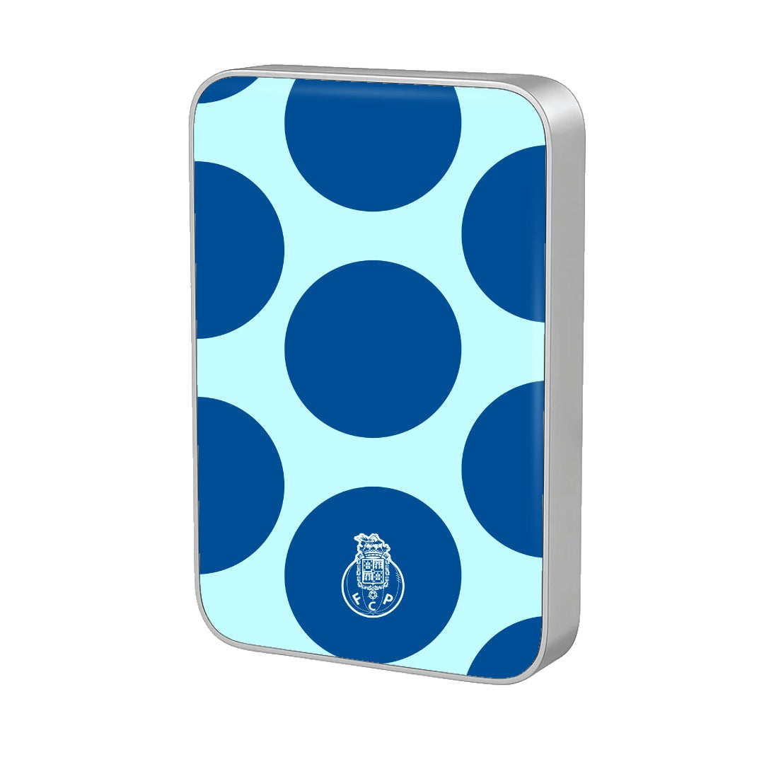 Power Bank FC Porto Porto Dots Prata MagSafe — InstaCase Portugal