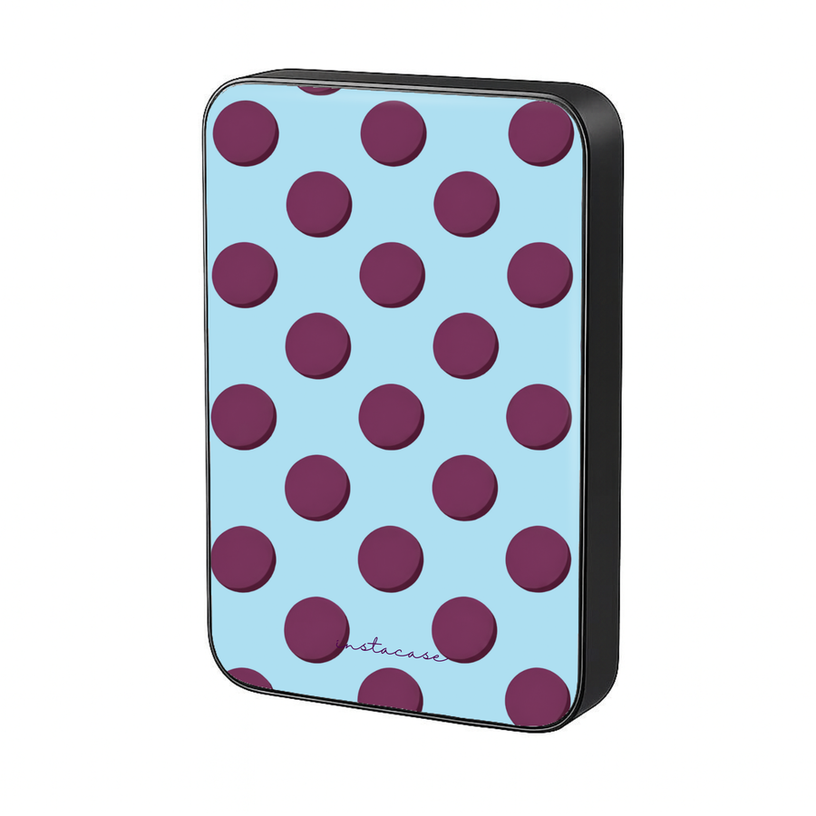 Power Bank Magnética Bubblegum Preta MagSafe — InstaCase Portugal