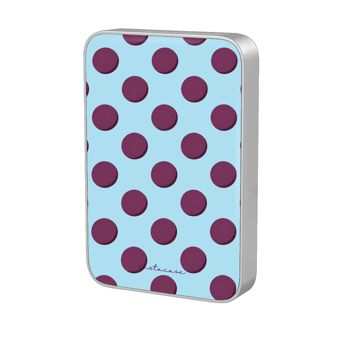 Power Bank Magnética Bubblegum Prata MagSafe — InstaCase Portugal