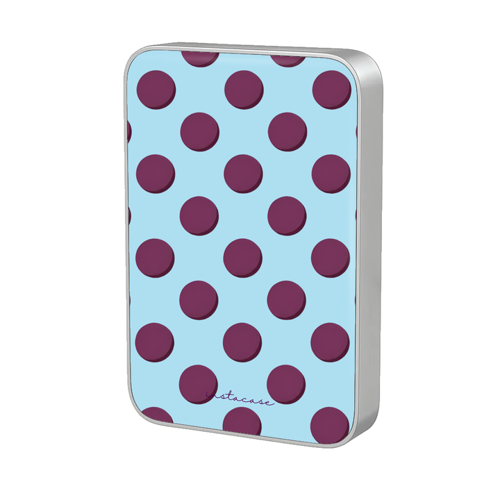 Power Bank Magnética Bubblegum Prata MagSafe — InstaCase Portugal