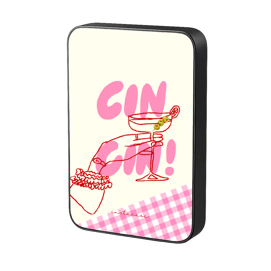 Power Bank Magnética Cin! Cin! Preta MagSafe — InstaCase Portugal