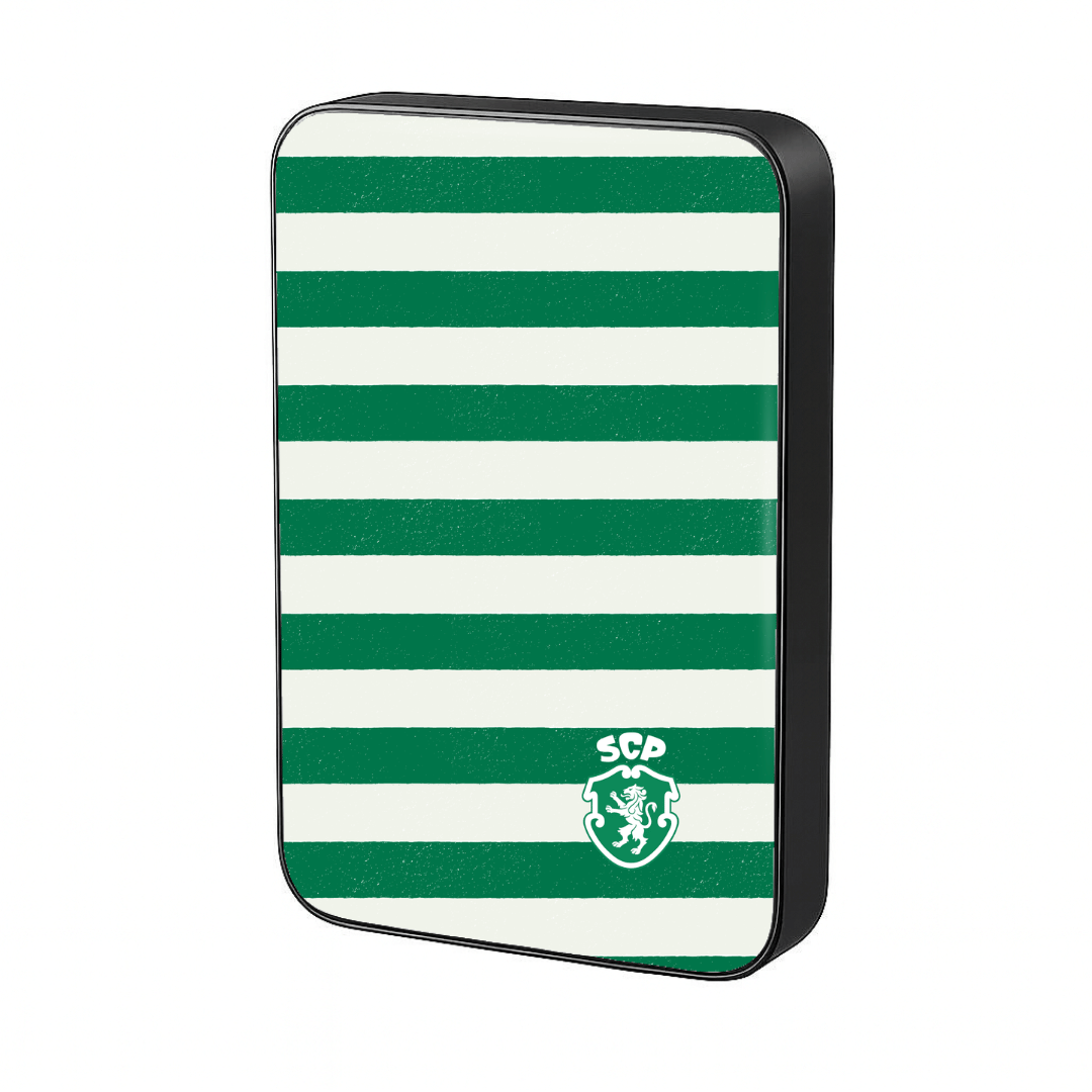 Sporting CP Classic Black MagSafe Power Bank — InstaCase Portugal