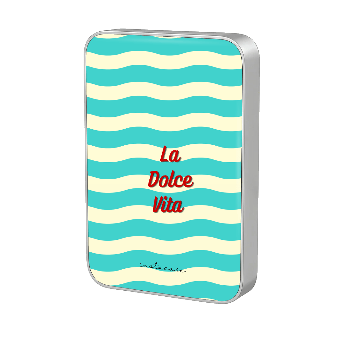 Power Bank Magnética Dolce Mare Prata MagSafe — InstaCase Portugal