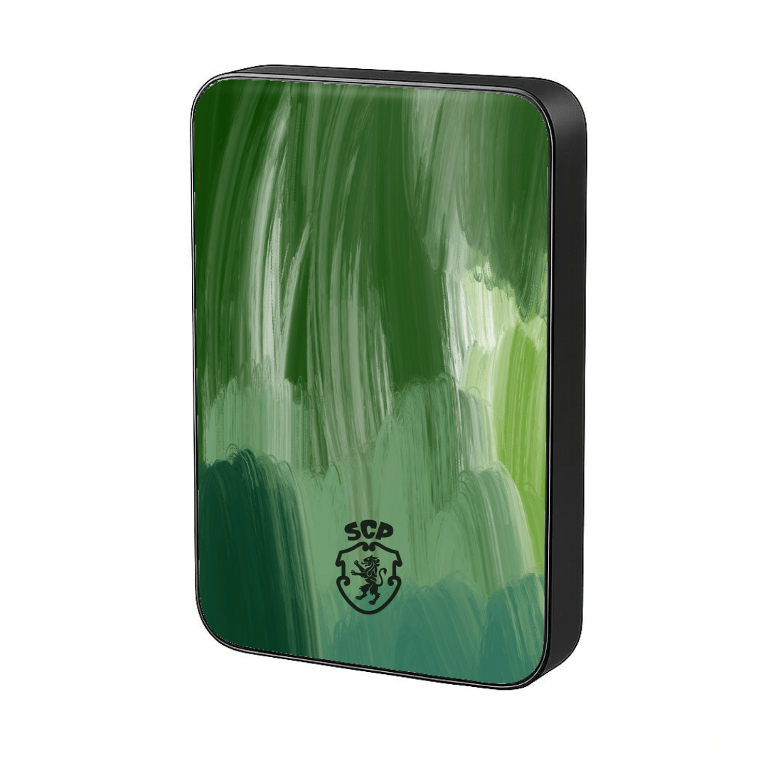 Sporting CP MagSafe Power Bank in Black Guache — InstaCase Portugal