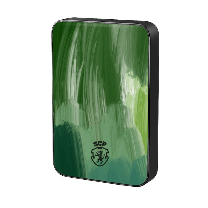 Sporting CP MagSafe Power Bank in Black Guache — InstaCase Portugal