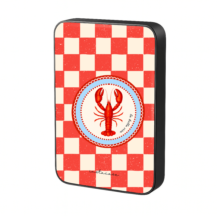 Power Bank Magnética Ocean Plate Preta MagSafe — InstaCase Portugal