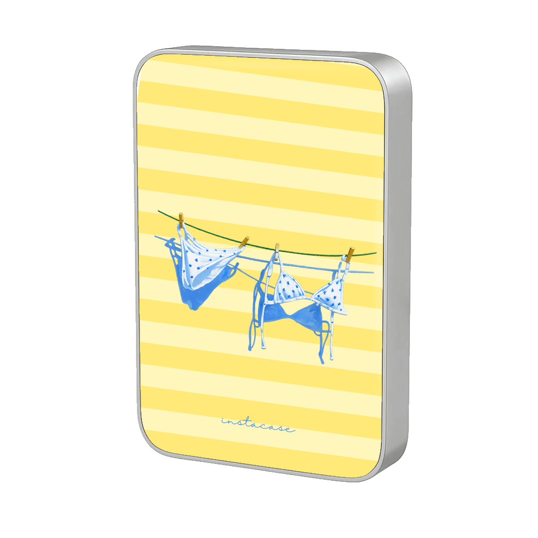 Power Bank Magnética Sunny Lines Prata MagSafe — InstaCase Portugal