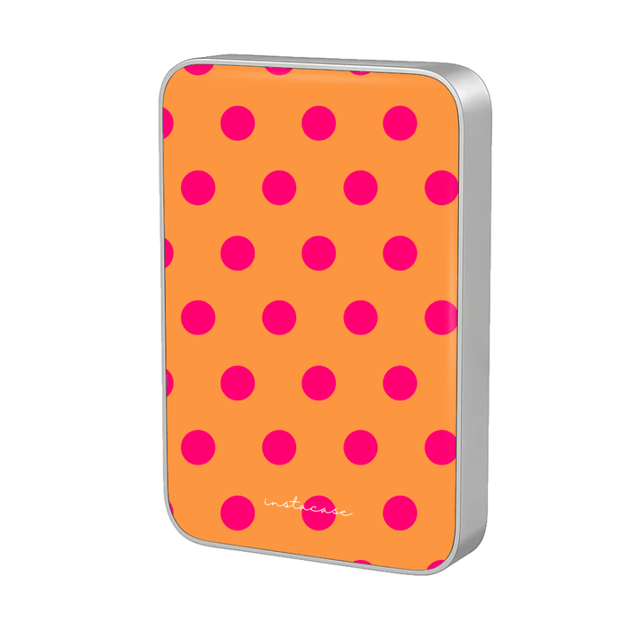 Power Bank Magnética Tangerine Prata MagSafe — InstaCase Portugal