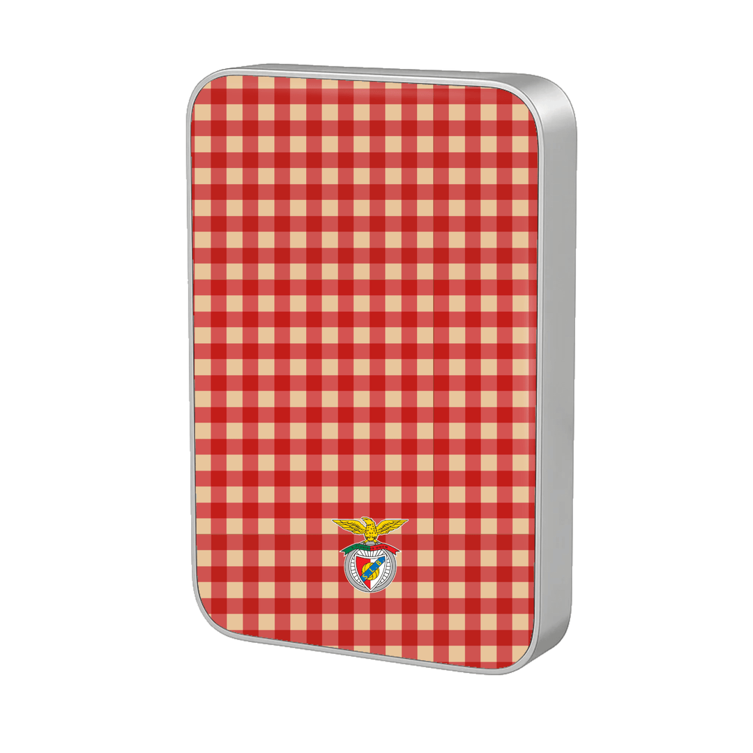 Power Bank - Benfica - Vichy - SLB - Silver
