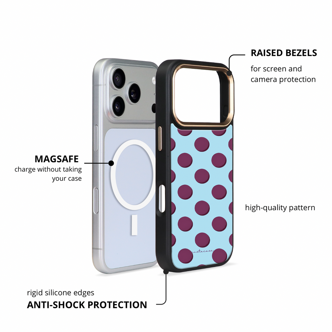 Capa iPhone Bubblegum Prestige Glossy — InstaCase Portugal