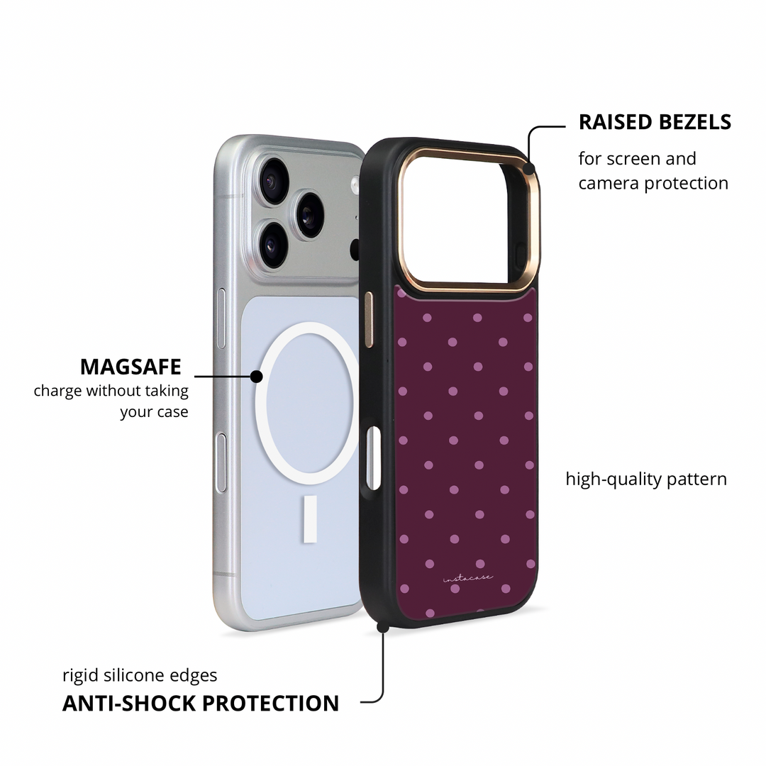 Capa iPhone Sweet Dots Prestige Glossy — InstaCase Portugal