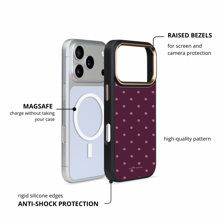 Capa iPhone Sweet Dots Prestige Glossy — InstaCase Portugal