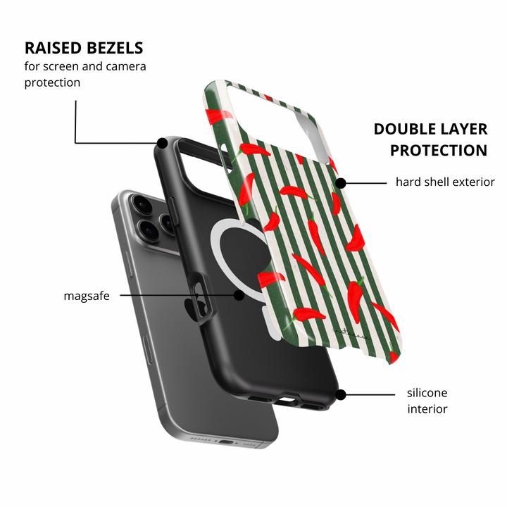 Capa iPhone Spicy Premium Glossy — InstaCase Portugal