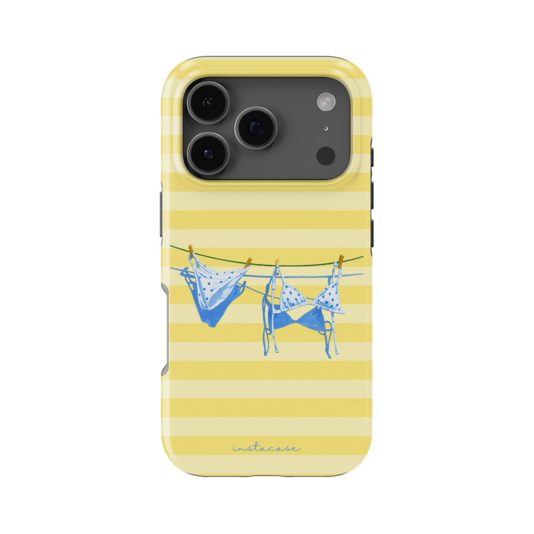 Capa iPhone Sunny Lines Premium Glossy — InstaCase Portugal