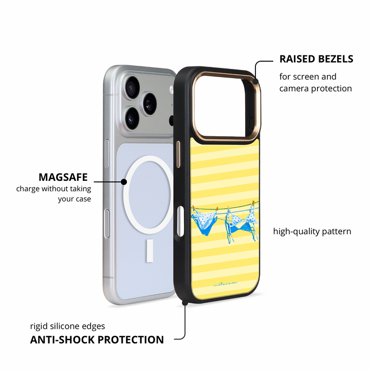 Capa iPhone Sunny Lines Prestige Glossy — InstaCase Portugal