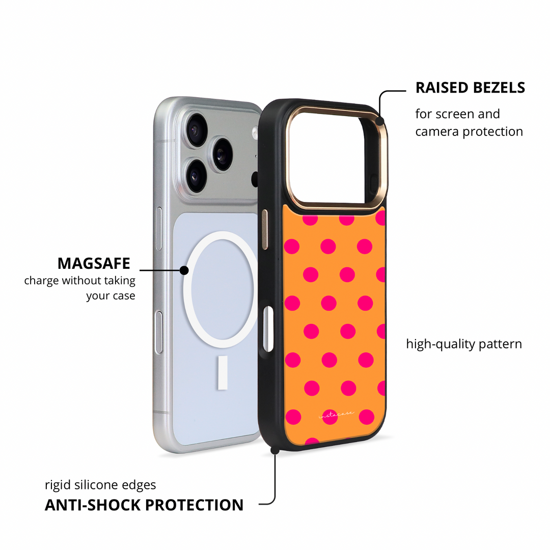 Capa iPhone Tangerine Prestige Glossy — InstaCase Portugal